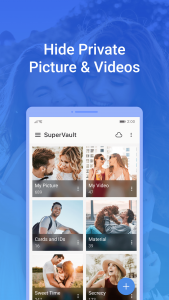 اسکرین شات برنامه SuperVault: Hide Photo & Video 1