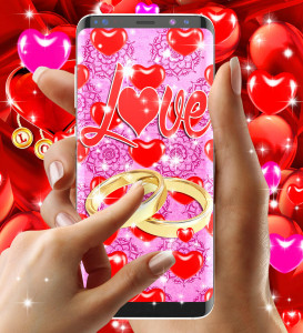 اسکرین شات 7 برنامه Romantic live wallpaper