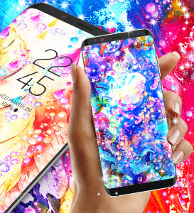 اسکرین شات 4 برنامه Watercolor live wallpapers