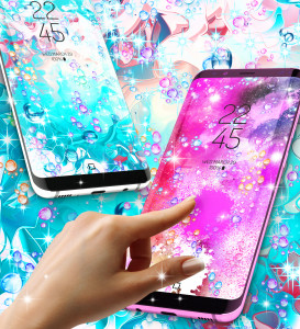 اسکرین شات 3 برنامه Watercolor live wallpapers