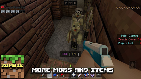اسکرین شات بازی Craft Zombie 2