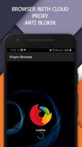 اسکرین شات برنامه HixPro: Proxy Browser - Unblock Website 1