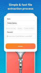 اسکرین شات 6 برنامه Zip Extractor - UnZIP & UnRAR