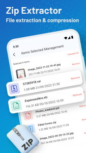 اسکرین شات 4 برنامه Zip Extractor - UnZIP & UnRAR