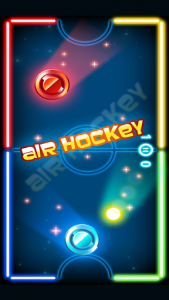 اسکرین شات بازی Neon Air Hockey - Extreme A.I. Championship 1
