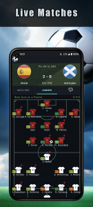 اسکرین شات برنامه Football Live Scores 2