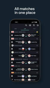 اسکرین شات 3 برنامه Football Live Scores