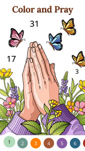 اسکرین شات 6 بازی Bible Coloring Paint By Number