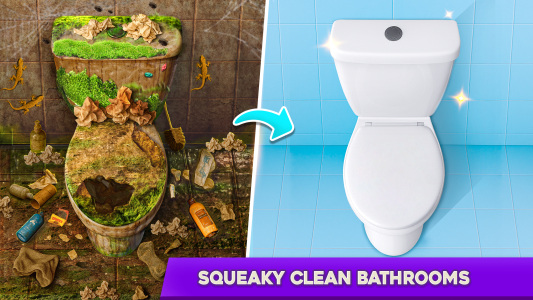 اسکرین شات 4 بازی Home ASMR Makeover: Wash Games