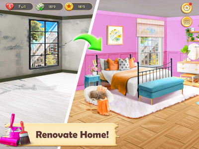 اسکرین شات بازی Home Design: Dream House Games for Girls 1