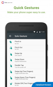اسکرین شات برنامه Solo Launcher-Clean,Smooth,DIY 3
