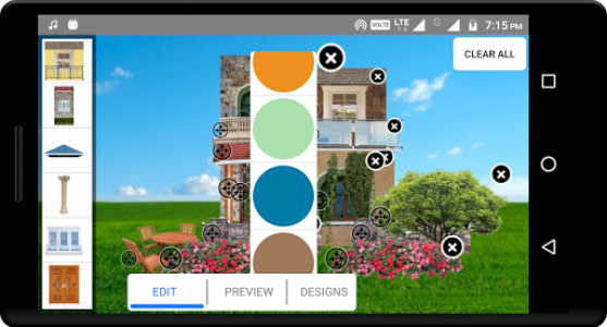 اسکرین شات برنامه Create Home - Exterior Design and Color Selection 8