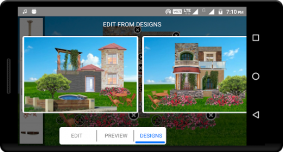 اسکرین شات برنامه Create Home - Exterior Design and Color Selection 4