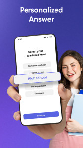 اسکرین شات 3 برنامه Homework Helper & Math Solver