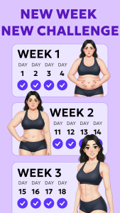 اسکرین شات 3 برنامه Home Workouts for Women