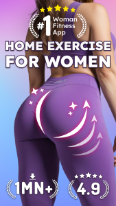 اسکرین شات 1 برنامه Home Workouts for Women