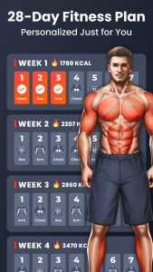 اسکرین شات برنامه Home Workout - No Equipment 2