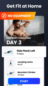 اسکرین شات برنامه Home Workout - No Equipment 5