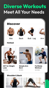 اسکرین شات برنامه Home Workout App: Fitness 7