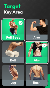 اسکرین شات 3 برنامه Home Workout App: Fitness