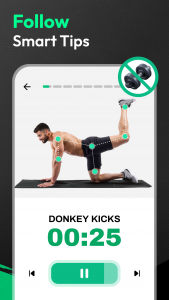 اسکرین شات 6 برنامه Home Workout App: Fitness