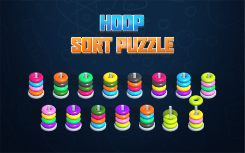 اسکرین شات 8 بازی Hoop Sort Puzzle: Color Ring