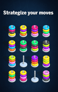 اسکرین شات 5 بازی Hoop Sort Puzzle: Color Ring