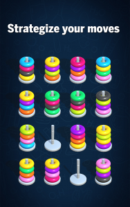 اسکرین شات بازی Hoop Sort Puzzle: Color Ring 5