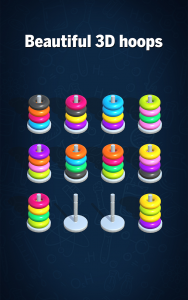 اسکرین شات بازی Hoop Sort Puzzle: Color Ring 4