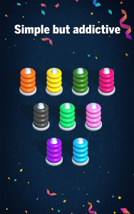 اسکرین شات بازی Hoop Sort Puzzle: Color Ring 6