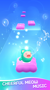 اسکرین شات 3 بازی Meow Hop: Cute Cats & Music
