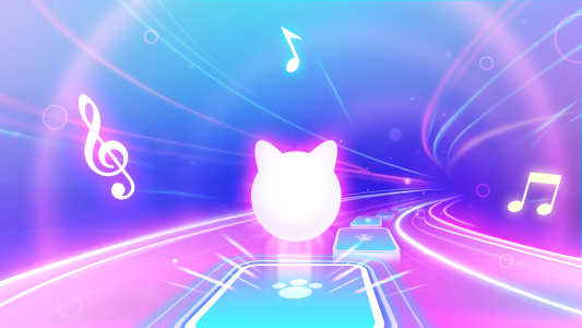 اسکرین شات 8 بازی Meow Hop: Cute Cats & Music