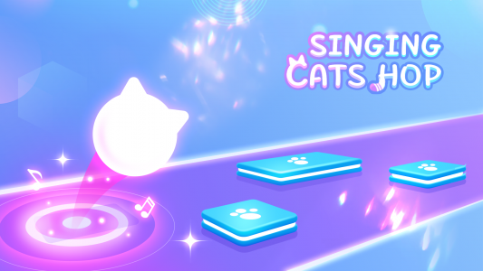اسکرین شات 6 بازی Meow Hop: Cute Cats & Music