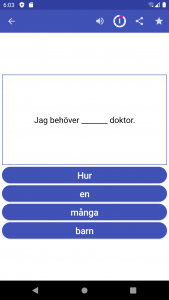 اسکرین شات 8 برنامه Learn Swedish phrases