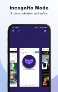 اسکرین شات 4 برنامه Fiery Browser - Fast & Private