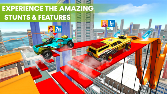 اسکرین شات بازی Race Off - Car Jumping Games 2