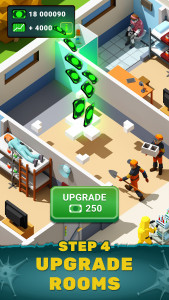 اسکرین شات بازی Zombie Hospital - Idle Tycoon 4