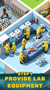 اسکرین شات 1 بازی Zombie Hospital - Idle Tycoon
