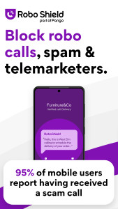 اسکرین شات 1 برنامه Robo Shield Spam Call Blocker