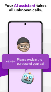 اسکرین شات 2 برنامه Robo Shield Spam Call Blocker