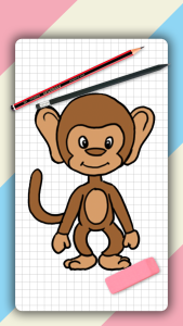 اسکرین شات 1 برنامه How to draw cute animals step