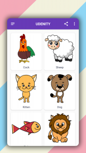 اسکرین شات 3 برنامه How to draw cute animals step