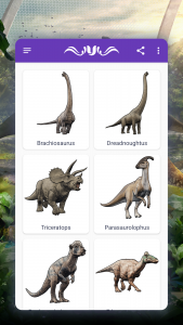 اسکرین شات برنامه How to draw dinosaurs by steps 4