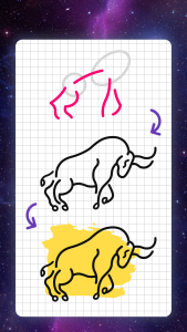 اسکرین شات 6 برنامه How to draw zodiac signs