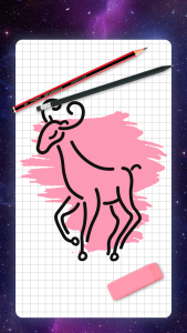 اسکرین شات 1 برنامه How to draw zodiac signs