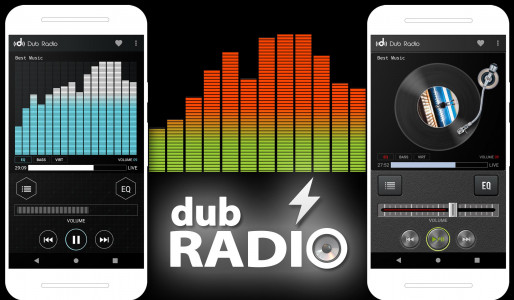اسکرین شات برنامه Dub Internet Radio FM AM 1