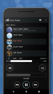 اسکرین شات 7 برنامه Dub Internet Radio FM AM