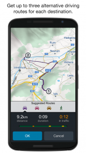 اسکرین شات برنامه Genius Maps Car GPS Navigation 2