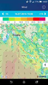 اسکرین شات برنامه Nautical Info Service Croatia 5