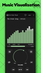 اسکرین شات 4 برنامه Dub Music Player - Mp3 Player